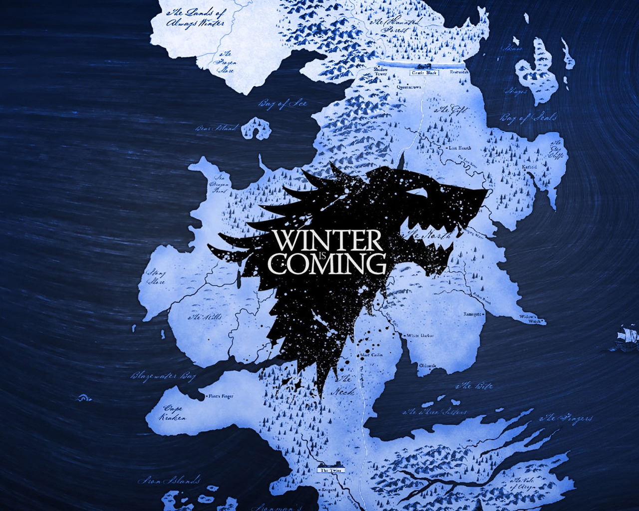 Game of Thrones Winter is Coming for 1280 x 1024 resolution