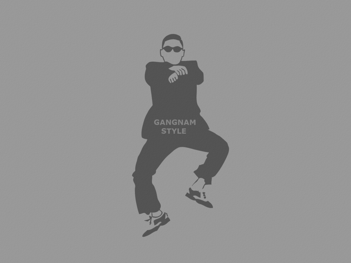 Ganggam Style Minimal Gray for 1152 x 864 resolution