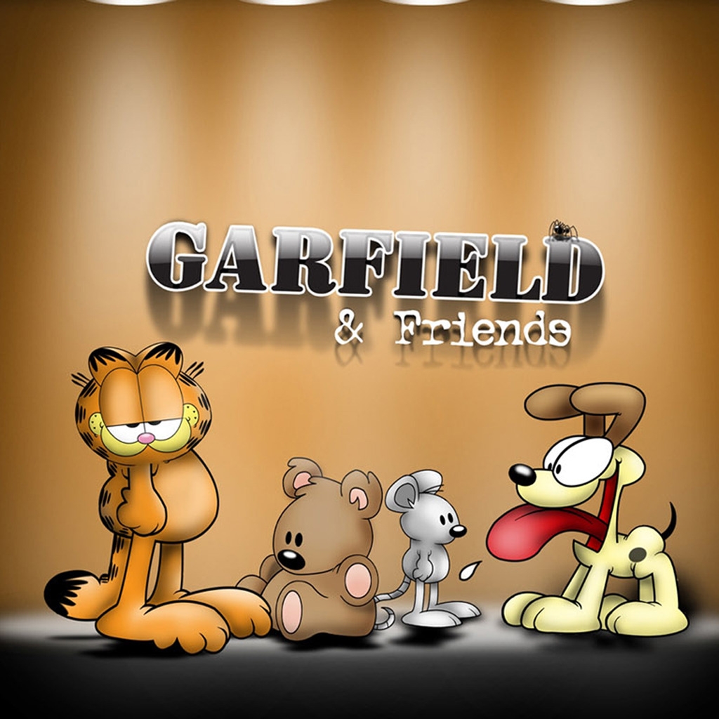 Garfield and Friends for 1024 x 1024 iPad resolution