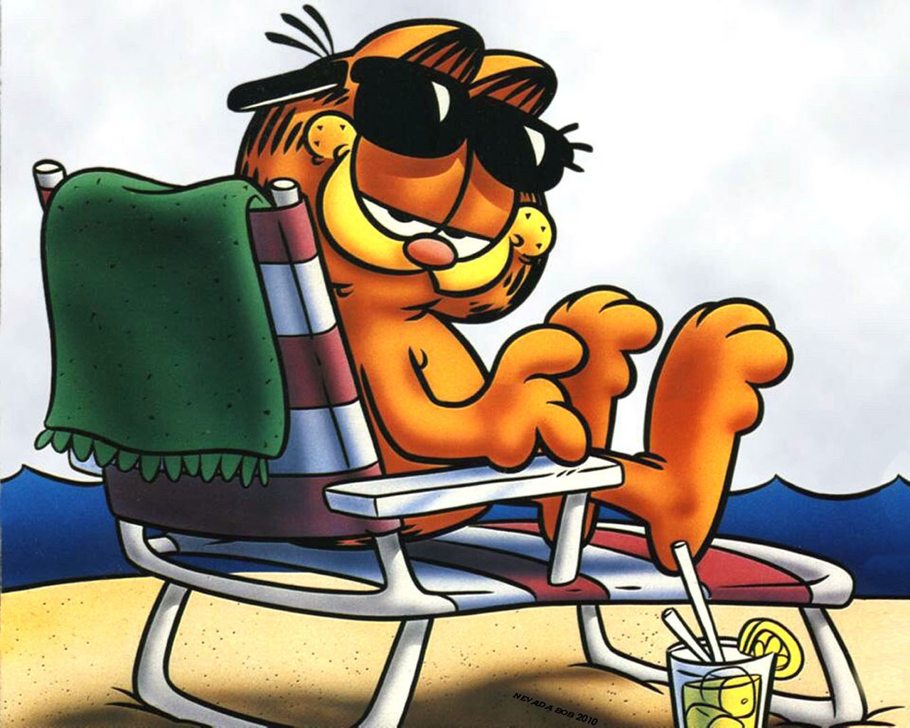 Garfield Animated for 1280 x 1024 resolution