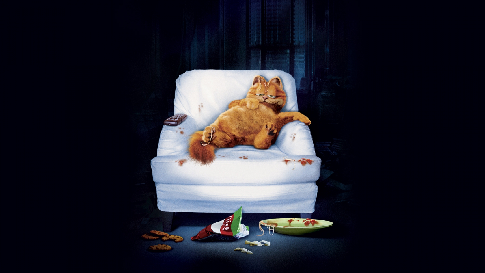 Garfield Lazy Cat for 1680 x 945 HDTV resolution