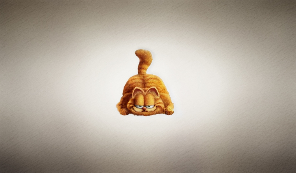 Garfield The Cat for 1024 x 600 widescreen resolution