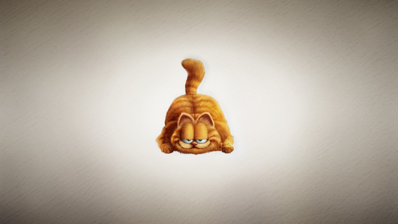 Garfield The Cat for 1280 x 720 HDTV 720p resolution