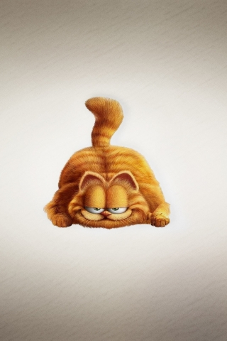 Garfield The Cat for 320 x 480 iPhone resolution