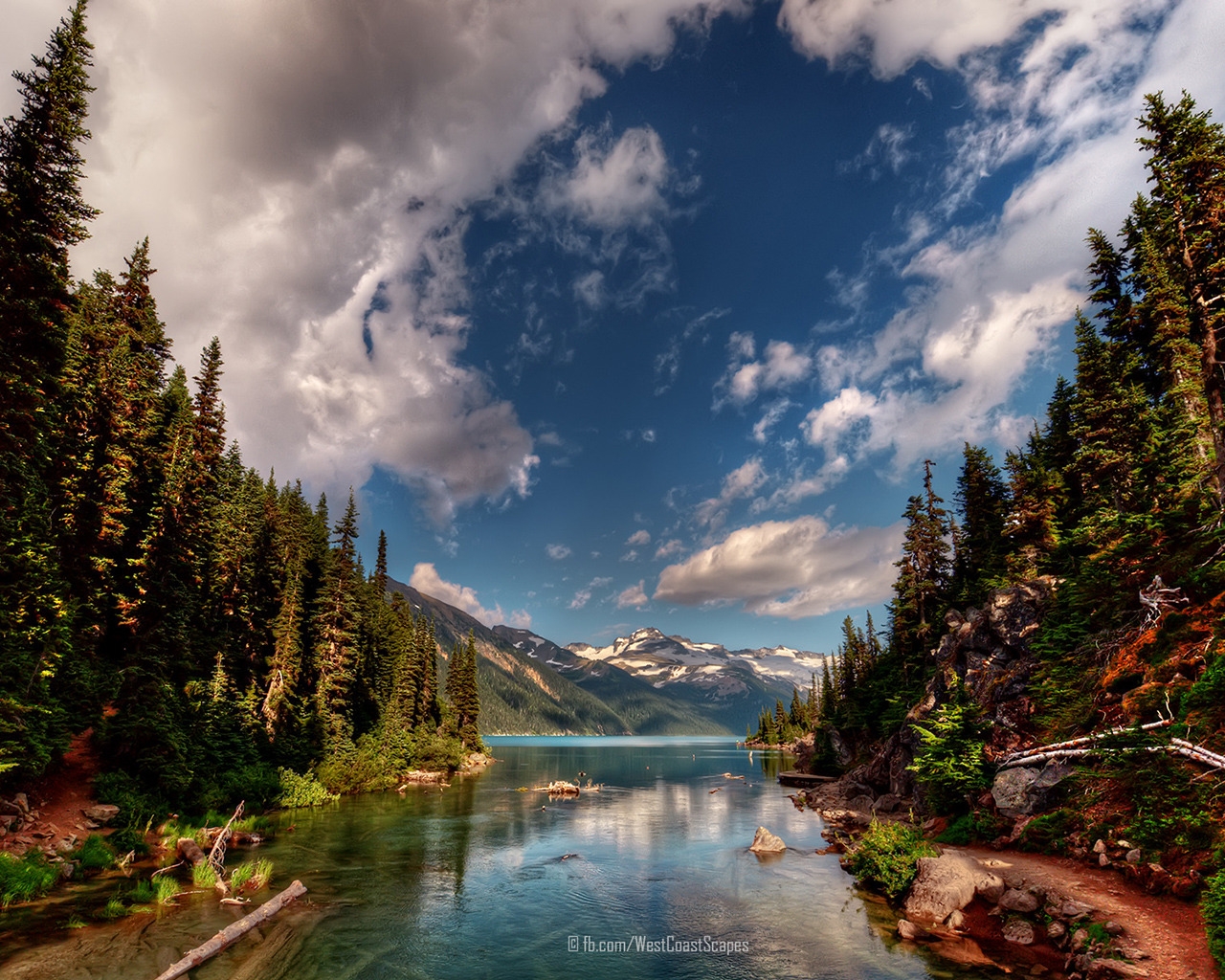 Garibaldi Lake for 1280 x 1024 resolution