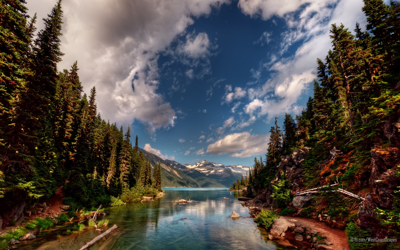 Garibaldi Lake for 1280 x 800 widescreen resolution
