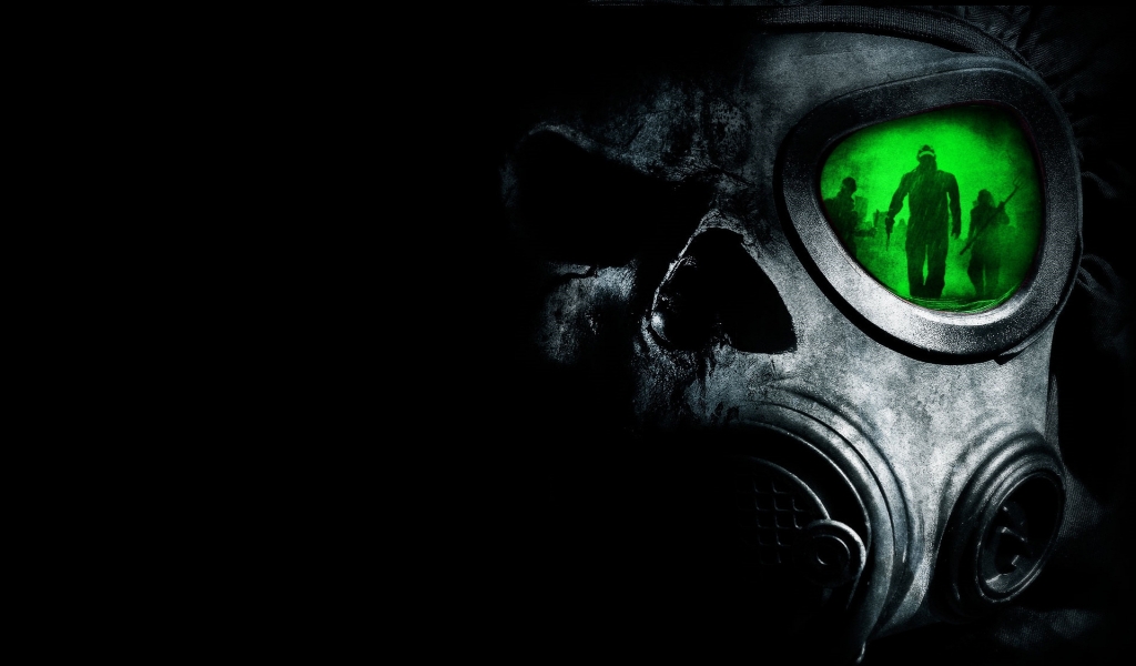 Gas Mask for 1024 x 600 widescreen resolution