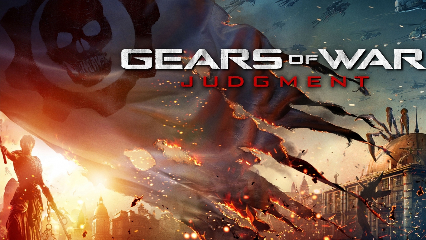 Gears of War Judgment for 1366 x 768 HDTV resolution