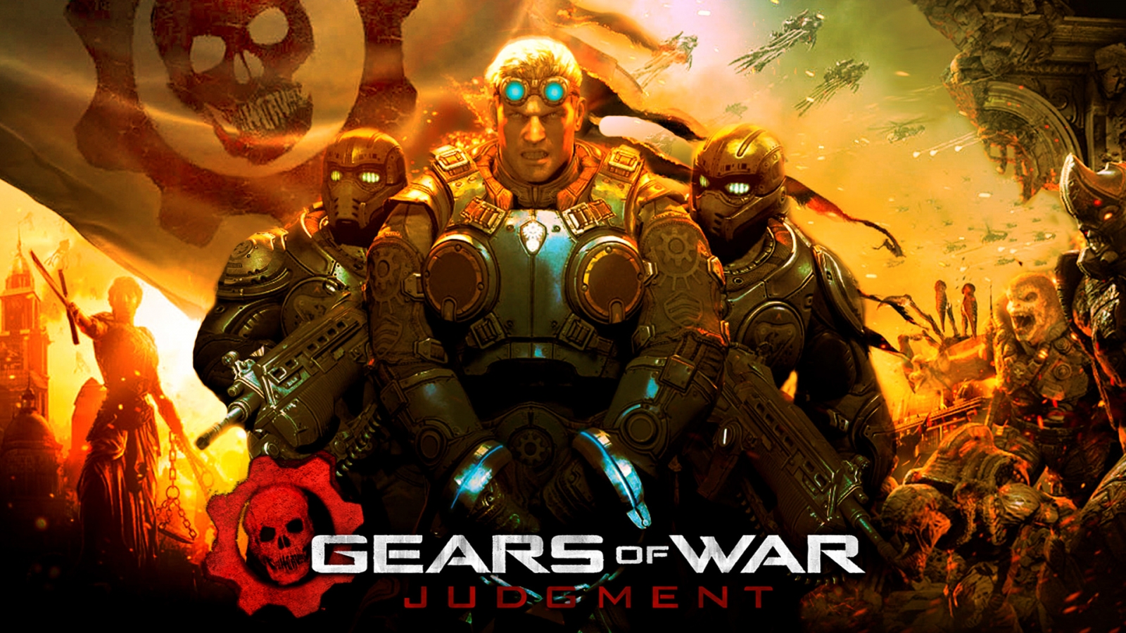 Gears of War Judgment Game for 1600 x 900 HDTV resolution