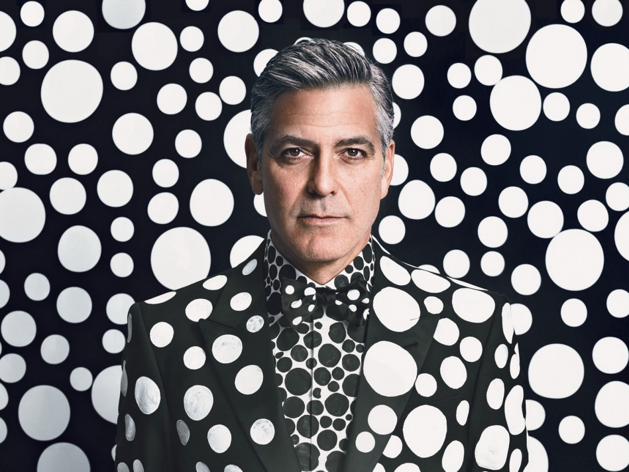 George Clooney Portrait for 1280 x 960 resolution