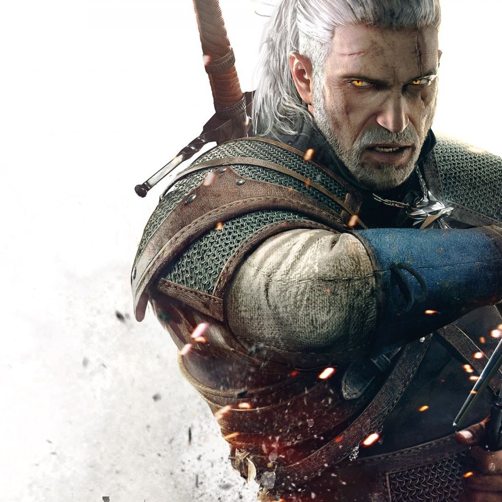Geralt The Witcher 3 Wild Hunt for 1024 x 1024 iPad resolution