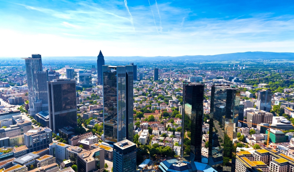 Germany Frankfurt for 1024 x 600 widescreen resolution