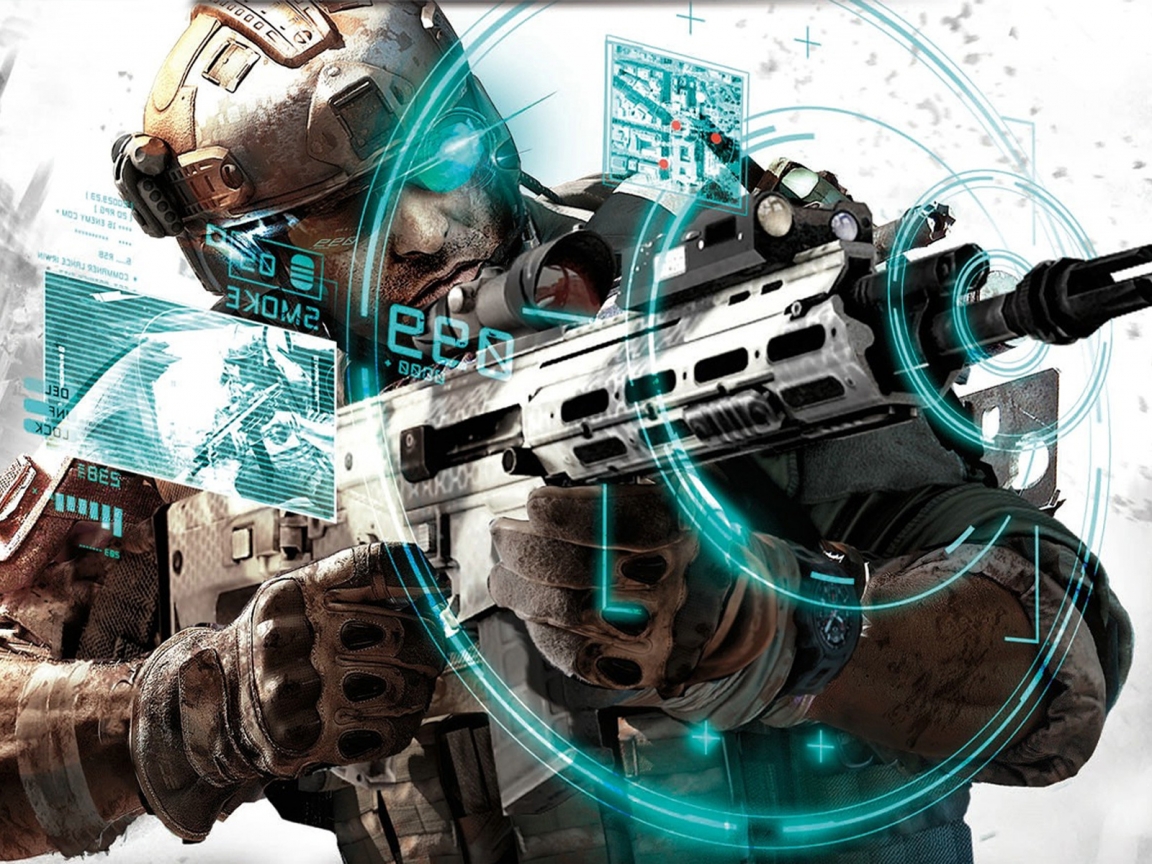 Ghost Recon Future Soldier for 1152 x 864 resolution