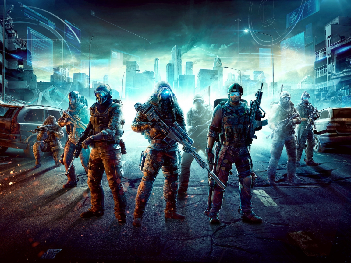 Ghost Recon Future Soldier Ubisoft for 1152 x 864 resolution