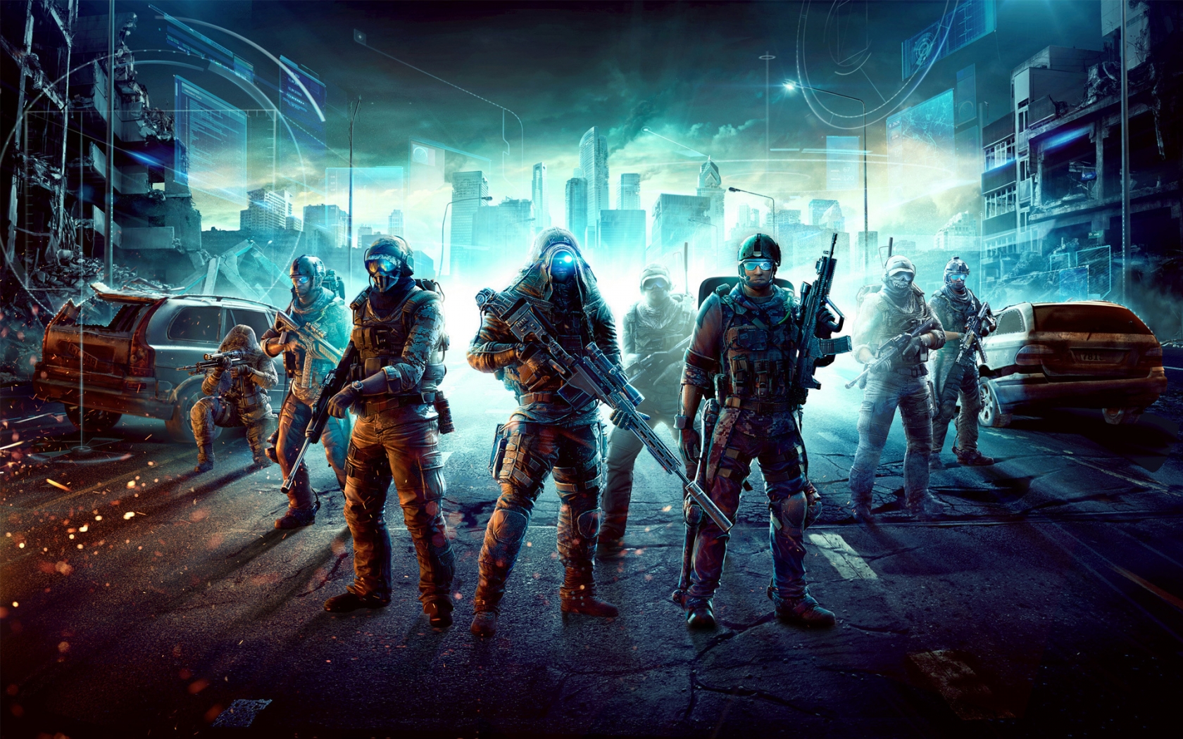 Ghost Recon Future Soldier Ubisoft for 1680 x 1050 widescreen resolution