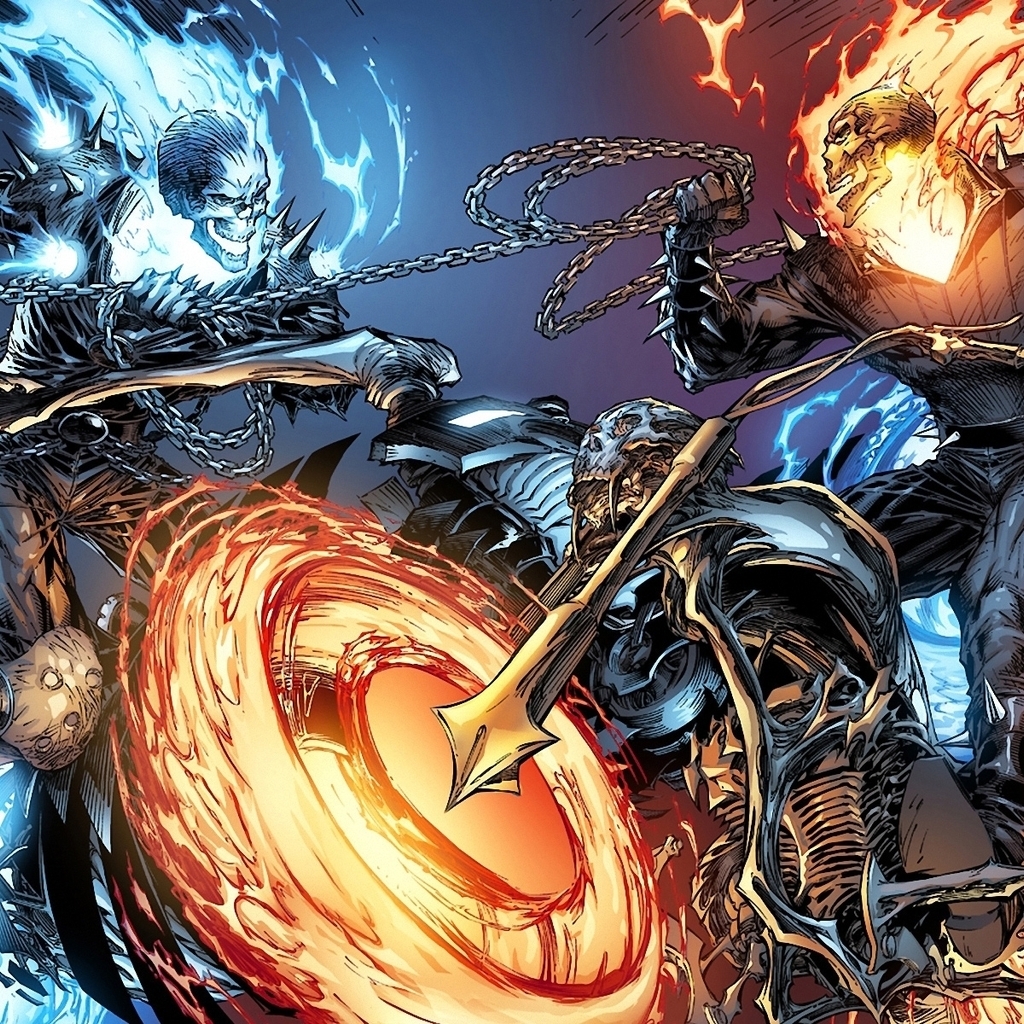 Ghost Rider for 1024 x 1024 iPad resolution