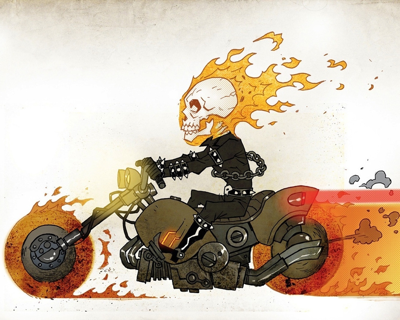 Ghost Rider Animated for 1280 x 1024 resolution