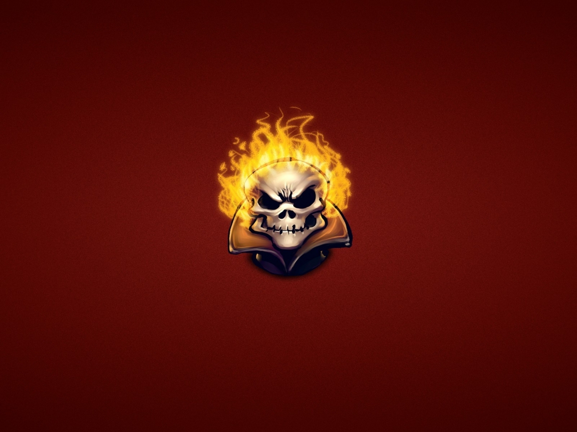 Ghost Rider Skeleton for 1152 x 864 resolution