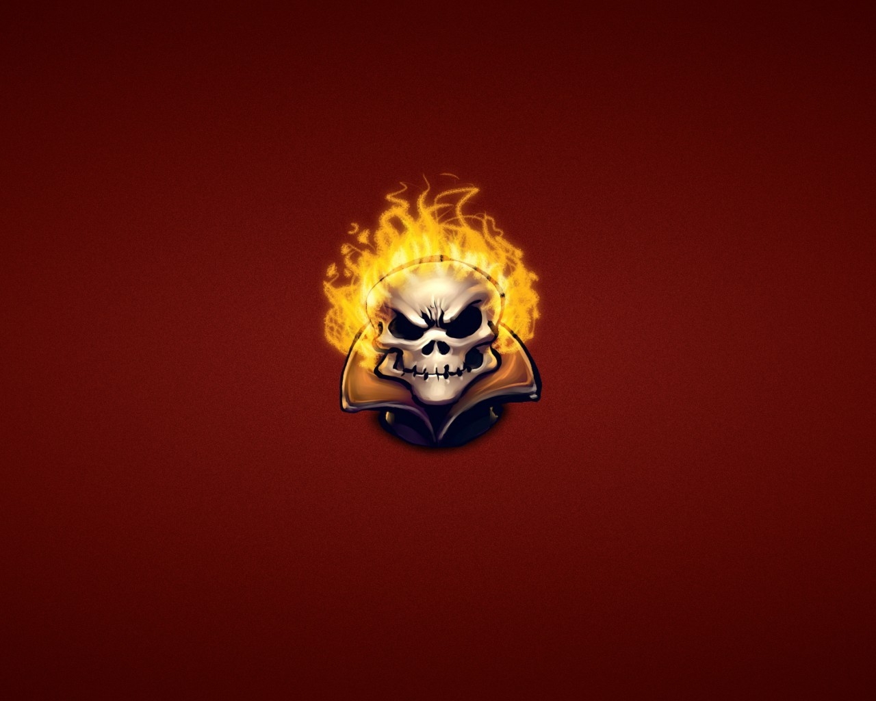 Ghost Rider Skeleton for 1280 x 1024 resolution