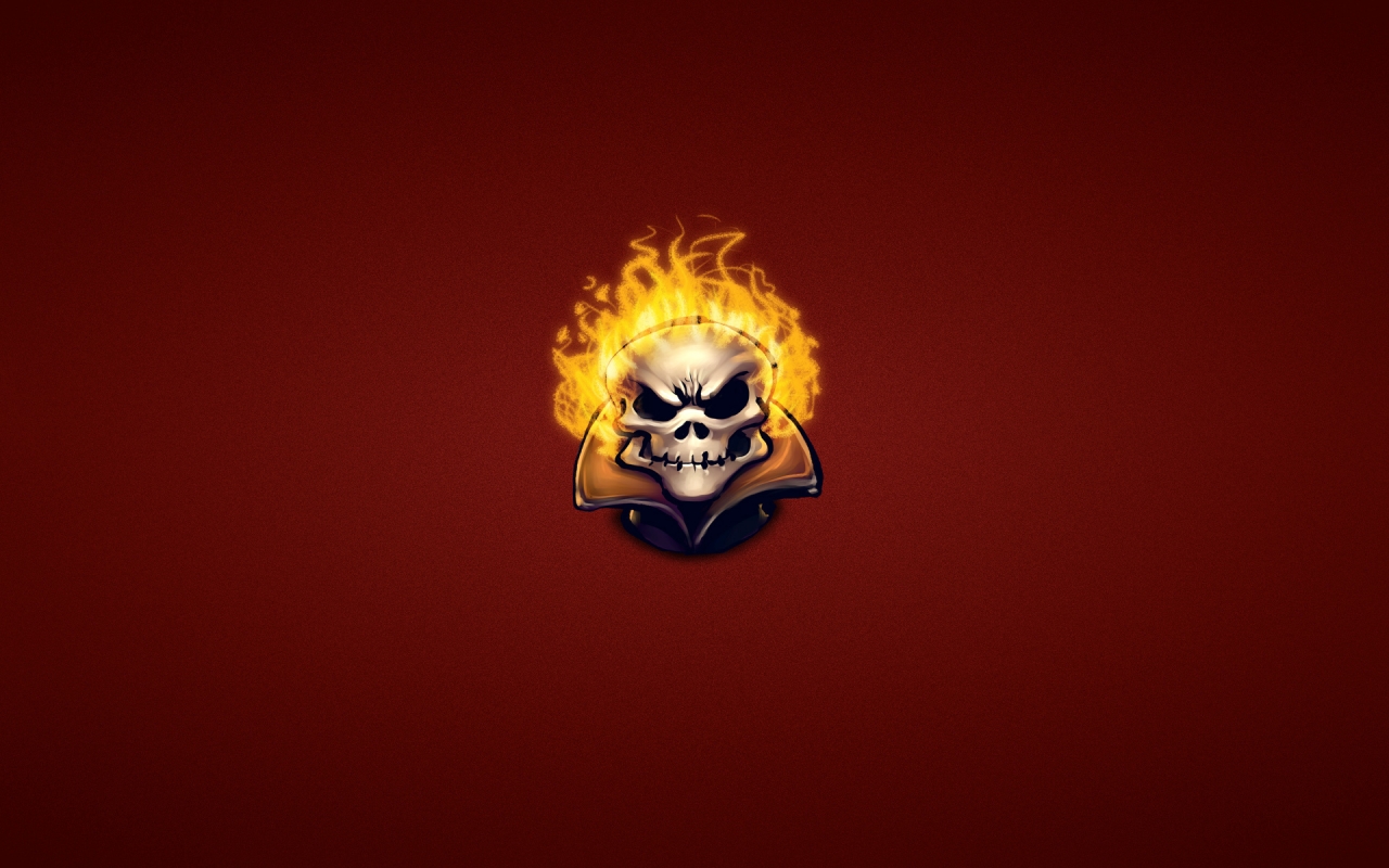 Ghost Rider Skeleton for 1280 x 800 widescreen resolution