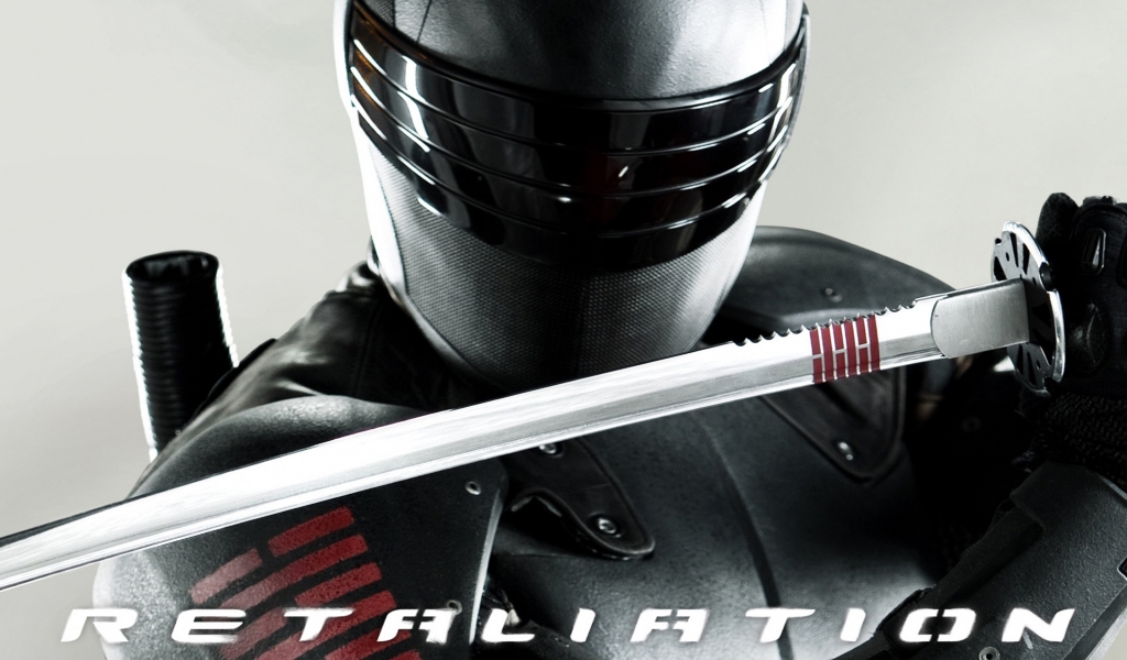 GI Joe Retaliation Snake Eyes for 1024 x 600 widescreen resolution