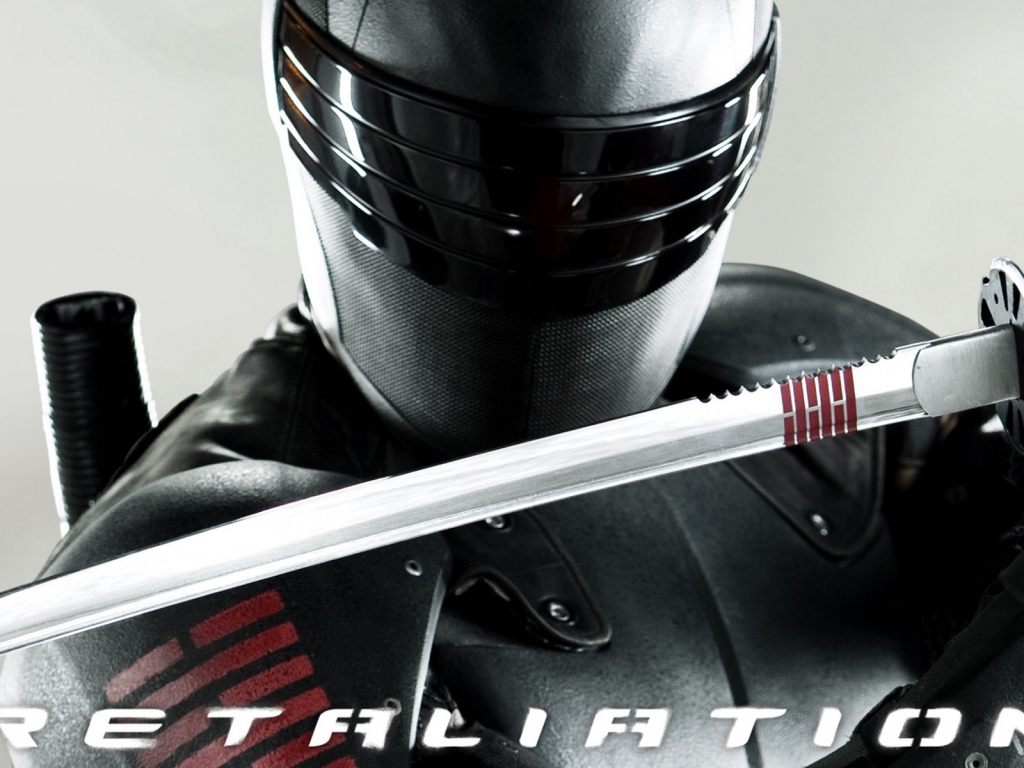 GI Joe Retaliation Snake Eyes for 1024 x 768 resolution