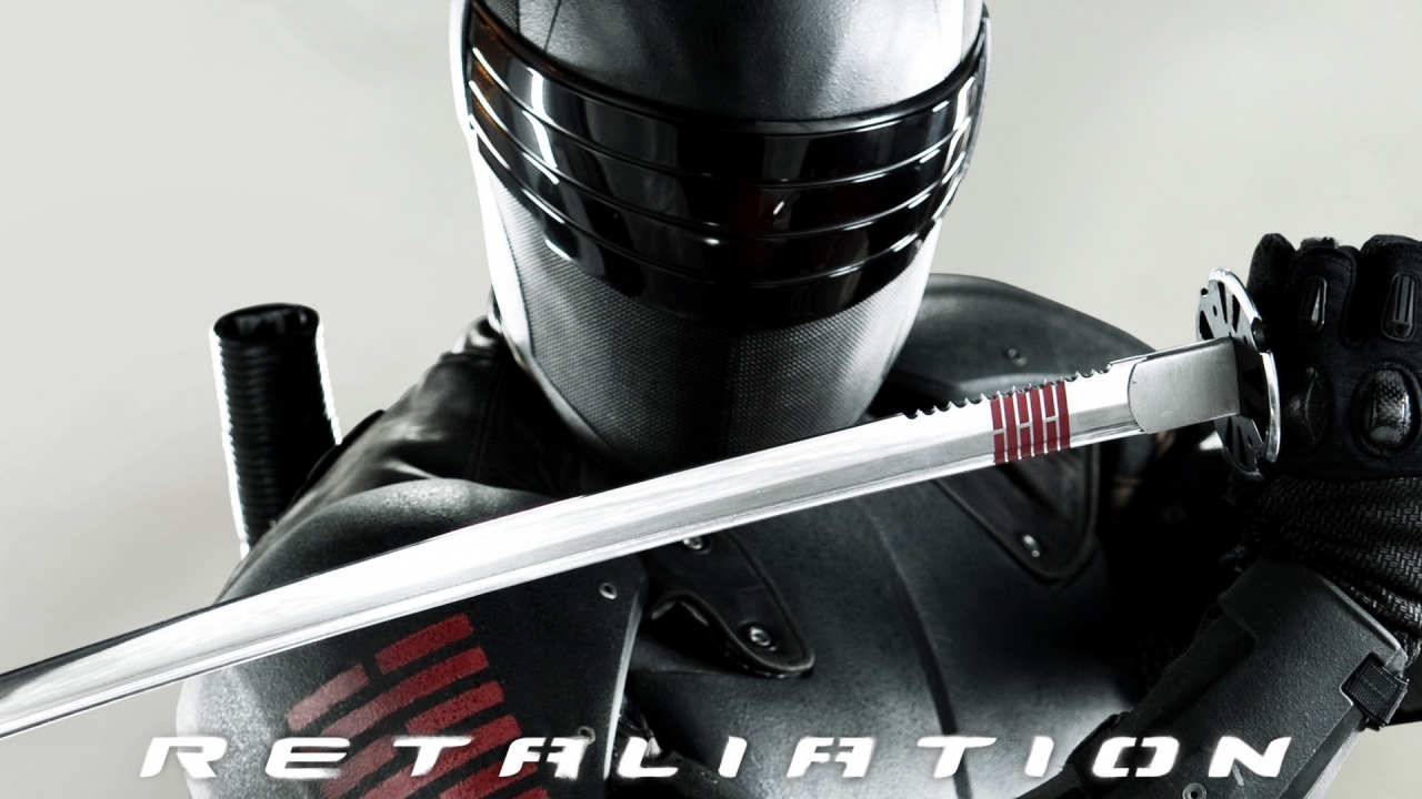 GI Joe Retaliation Snake Eyes for 1280 x 720 HDTV 720p resolution