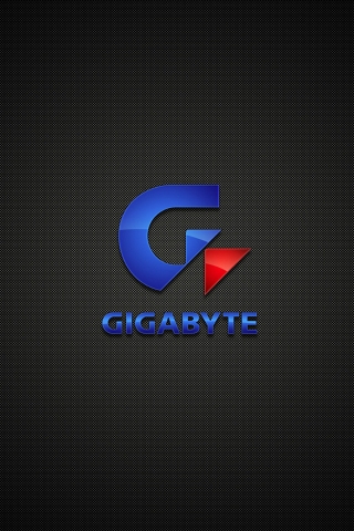 Gigabyte Logo for 320 x 480 iPhone resolution