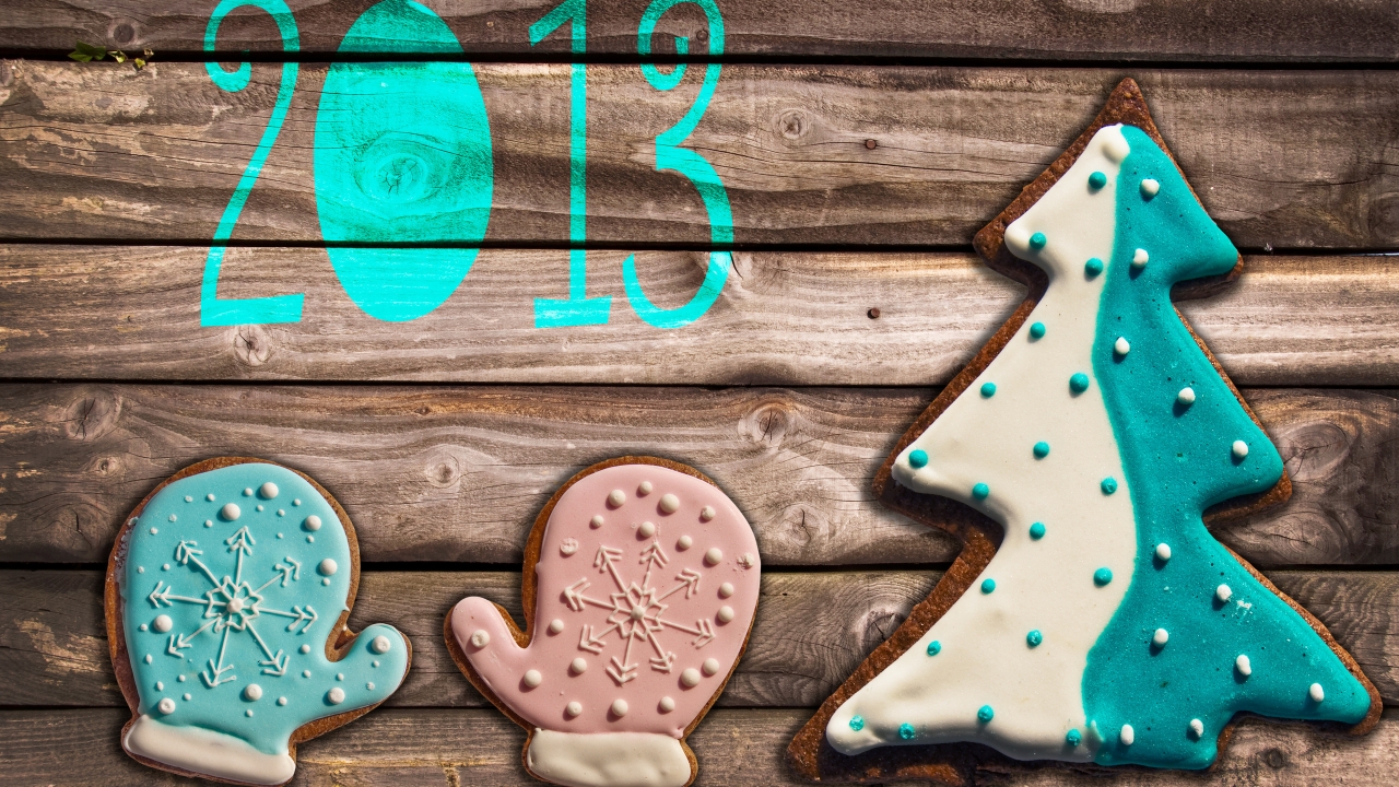 Gingerbread Ornaments for 1280 x 720 HDTV 720p resolution
