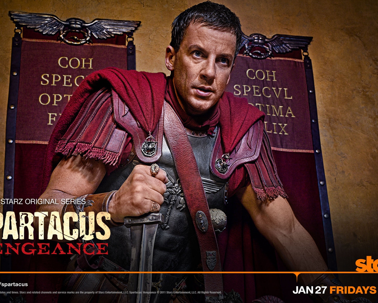 Glaber Spartacus Vengeance for 1280 x 1024 resolution
