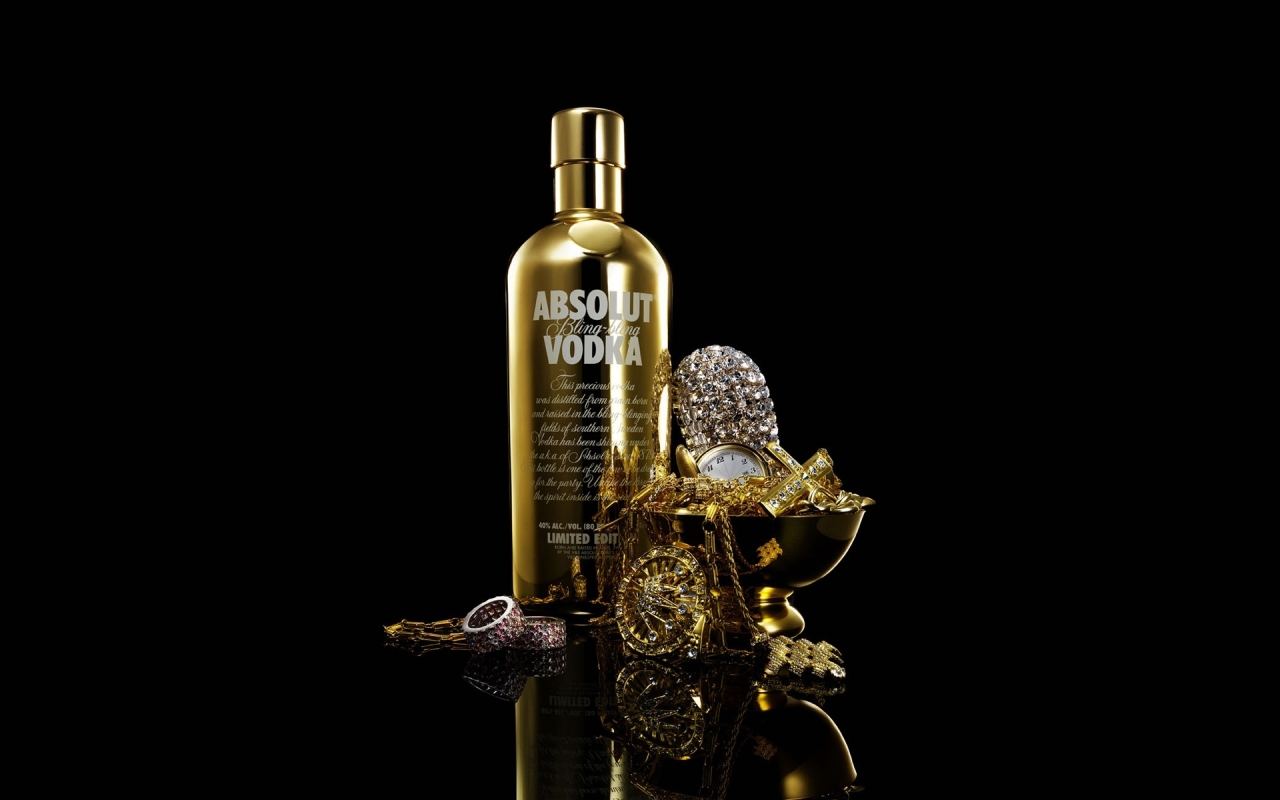 Glamorous Absolut Vodka for 1280 x 800 widescreen resolution