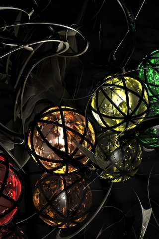 Glass Balloons for 320 x 480 iPhone resolution