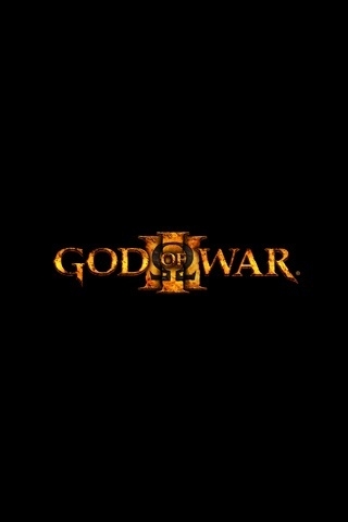 God of War 3 Logo for 320 x 480 iPhone resolution