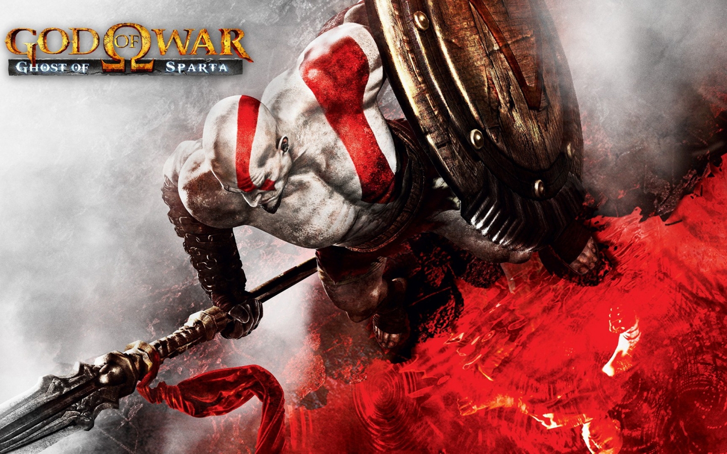 God of War Ghost of Sparta for 1440 x 900 widescreen resolution