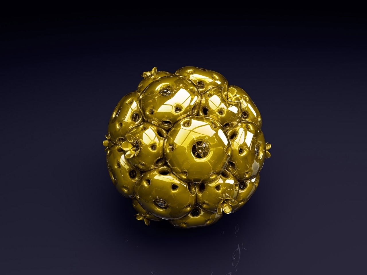Gold Ball for 1280 x 960 resolution