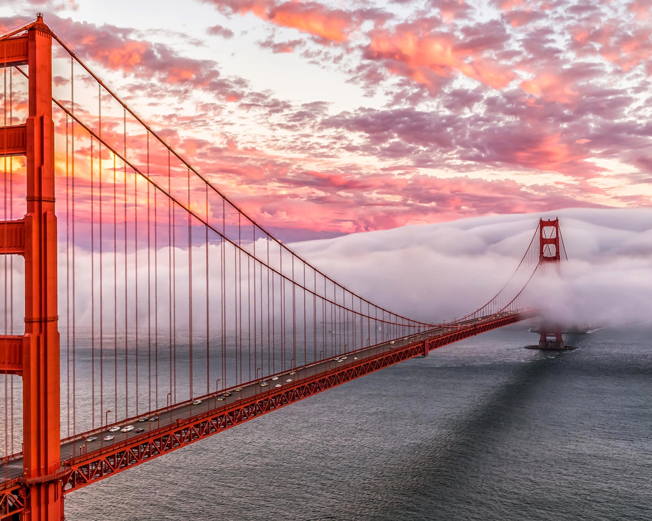 Golden Gate Bridge in San Francisco for 1280 x 1024 resolution