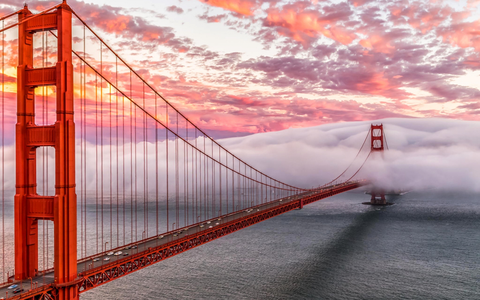 Golden Gate Bridge in San Francisco for 1680 x 1050 widescreen resolution