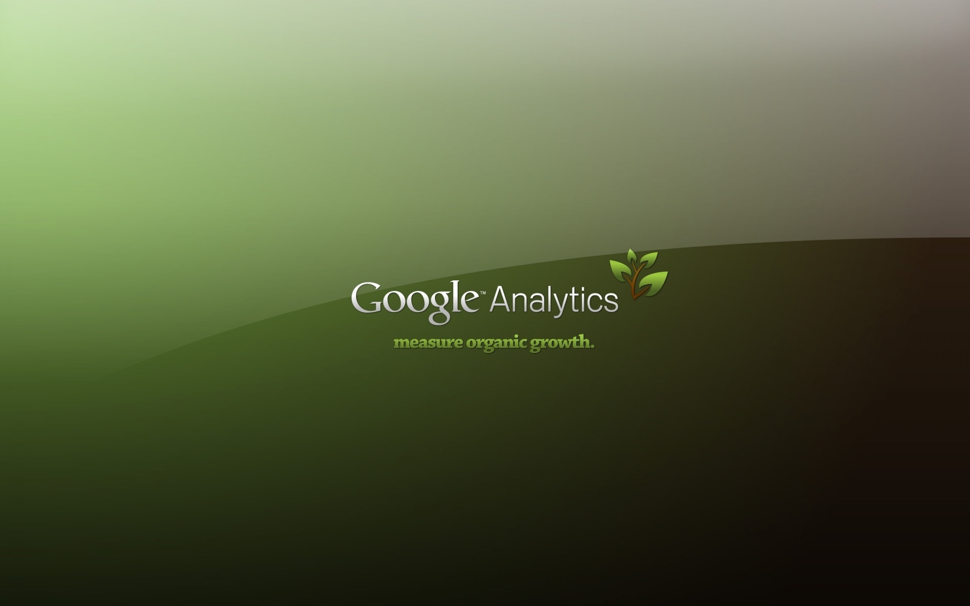 Google Analytics Poster for 1920 x 1200 widescreen resolution