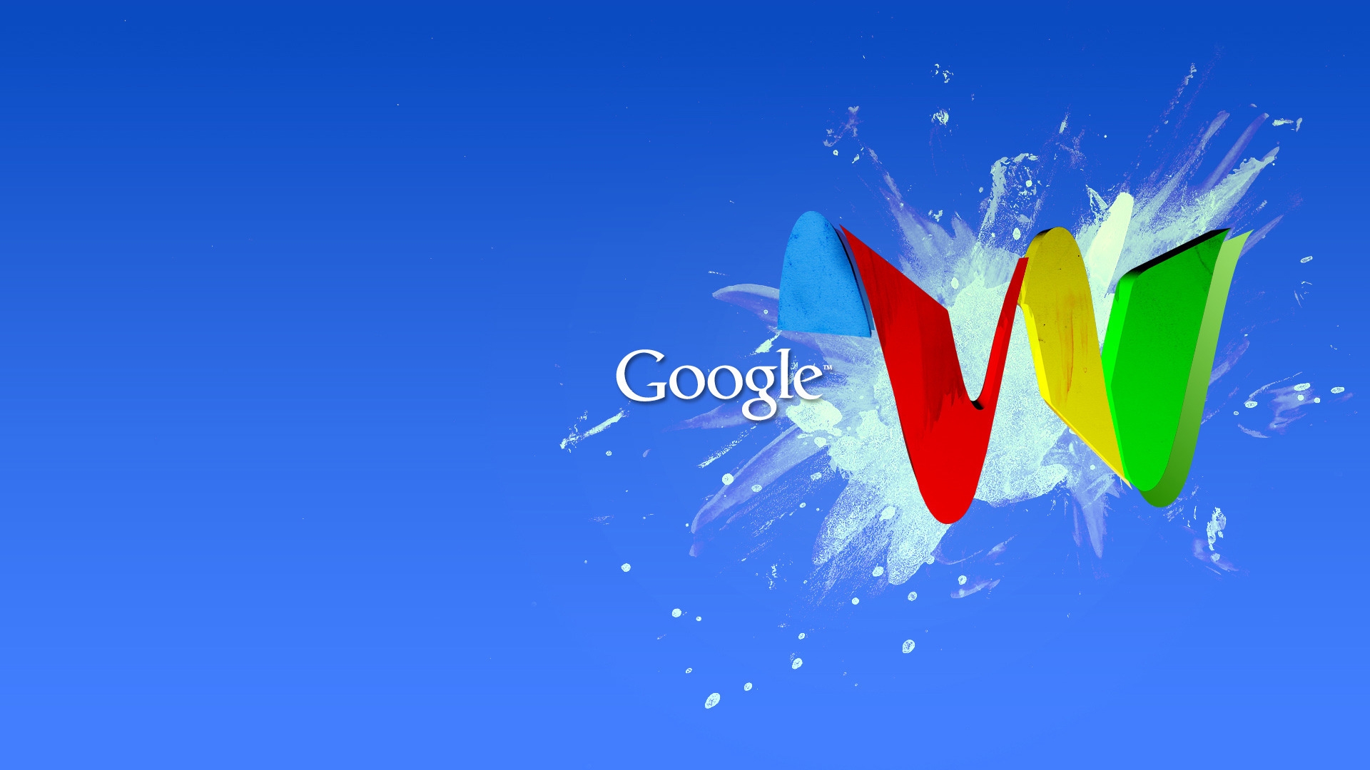 Google Wave for 1920 x 1080 HDTV 1080p resolution
