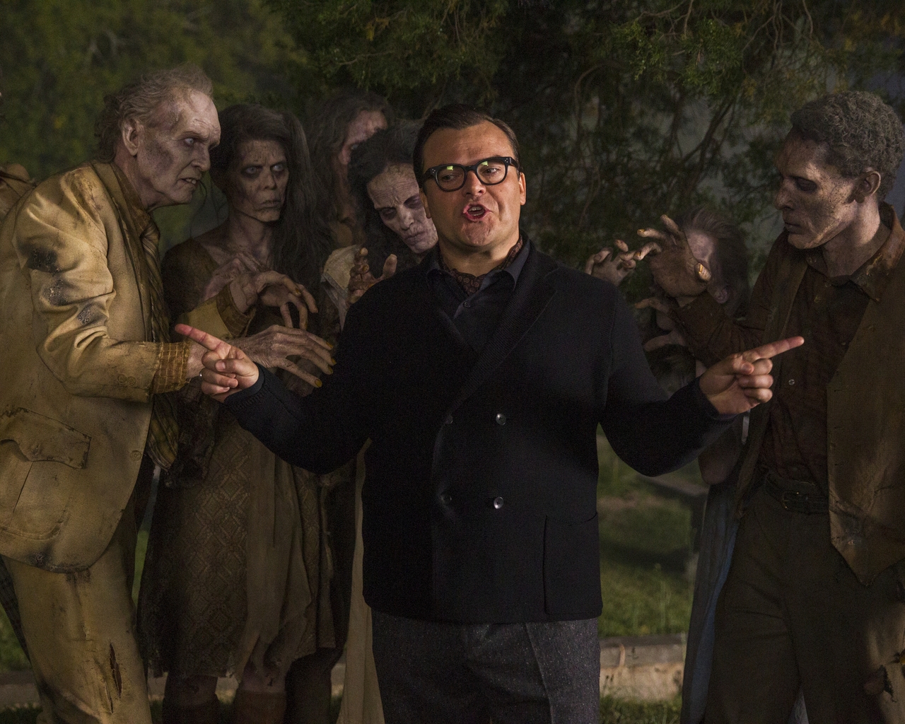 Goosebumps Movie Zombies for 1280 x 1024 resolution