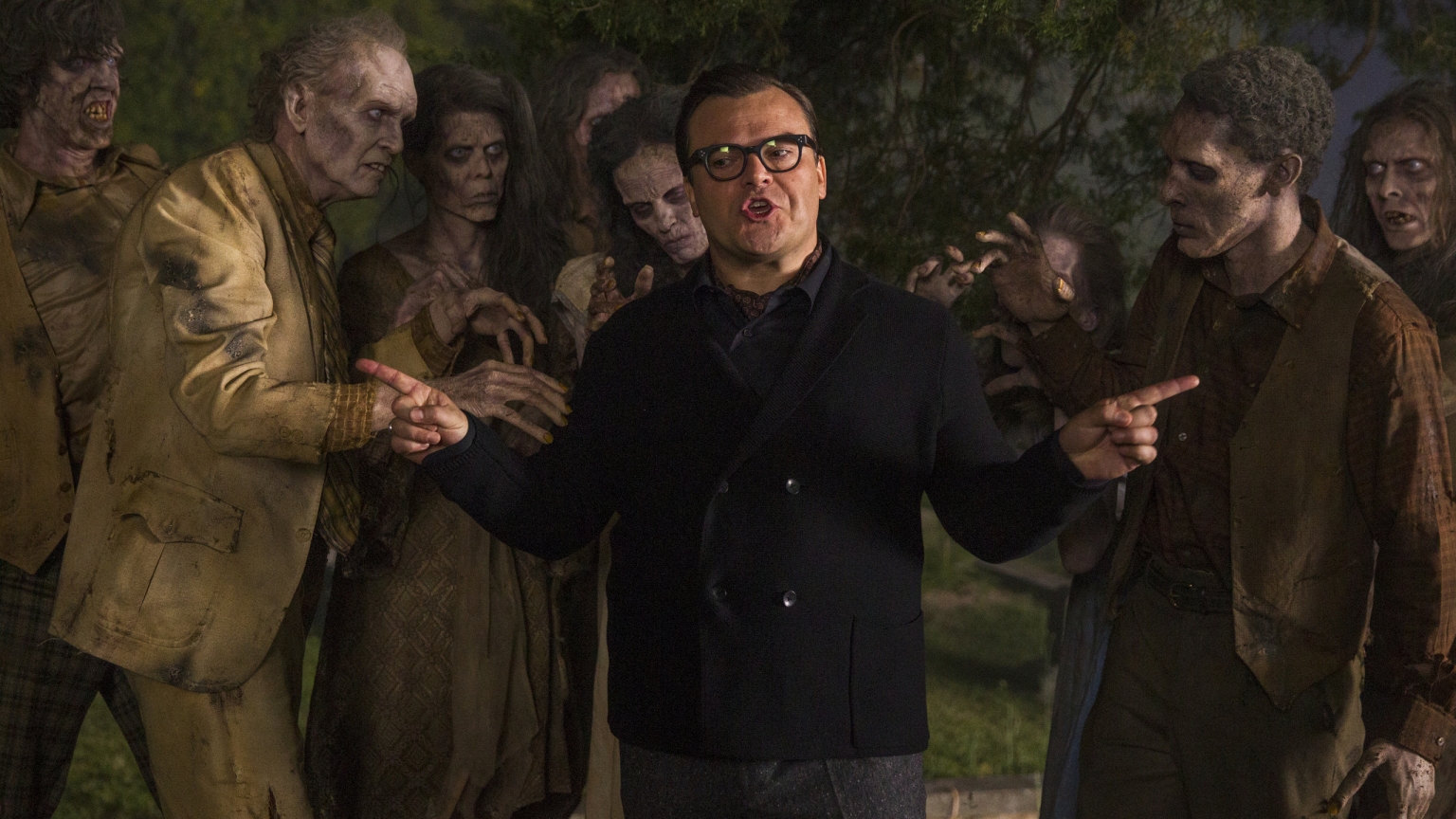 Goosebumps Movie Zombies for 1536 x 864 HDTV resolution