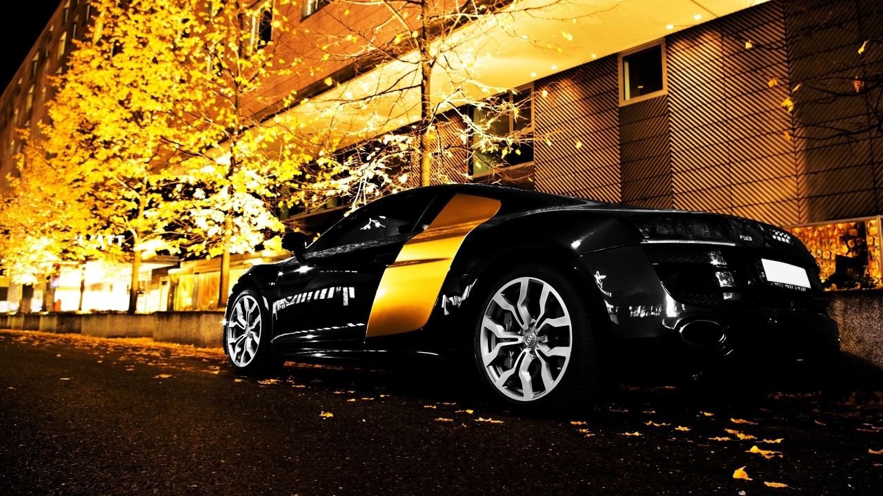 Gorgeous Audi R8 for 1280 x 720 HDTV 720p resolution
