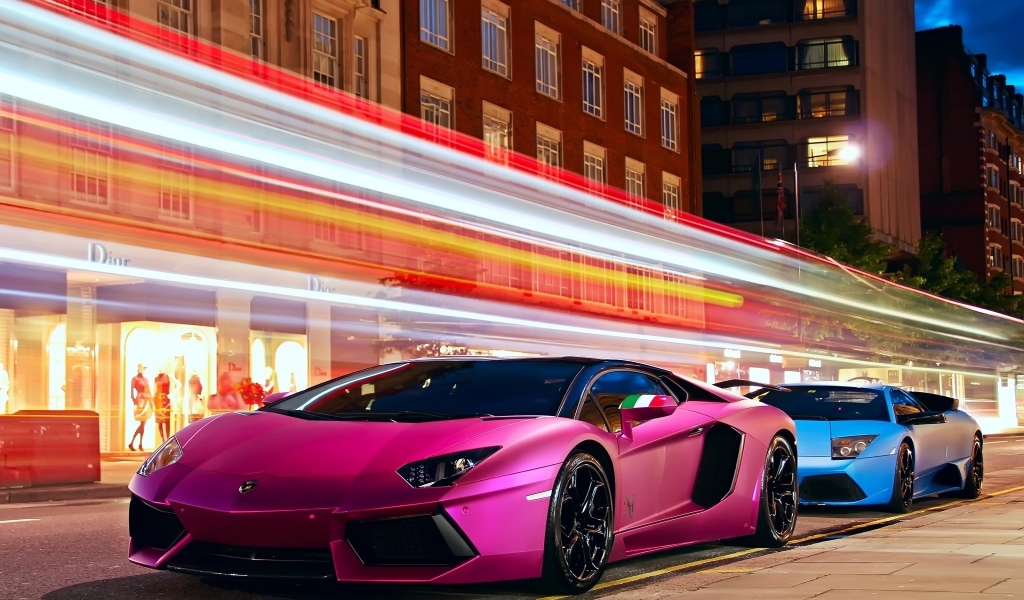 Gorgeous Lamborghini for 1024 x 600 widescreen resolution