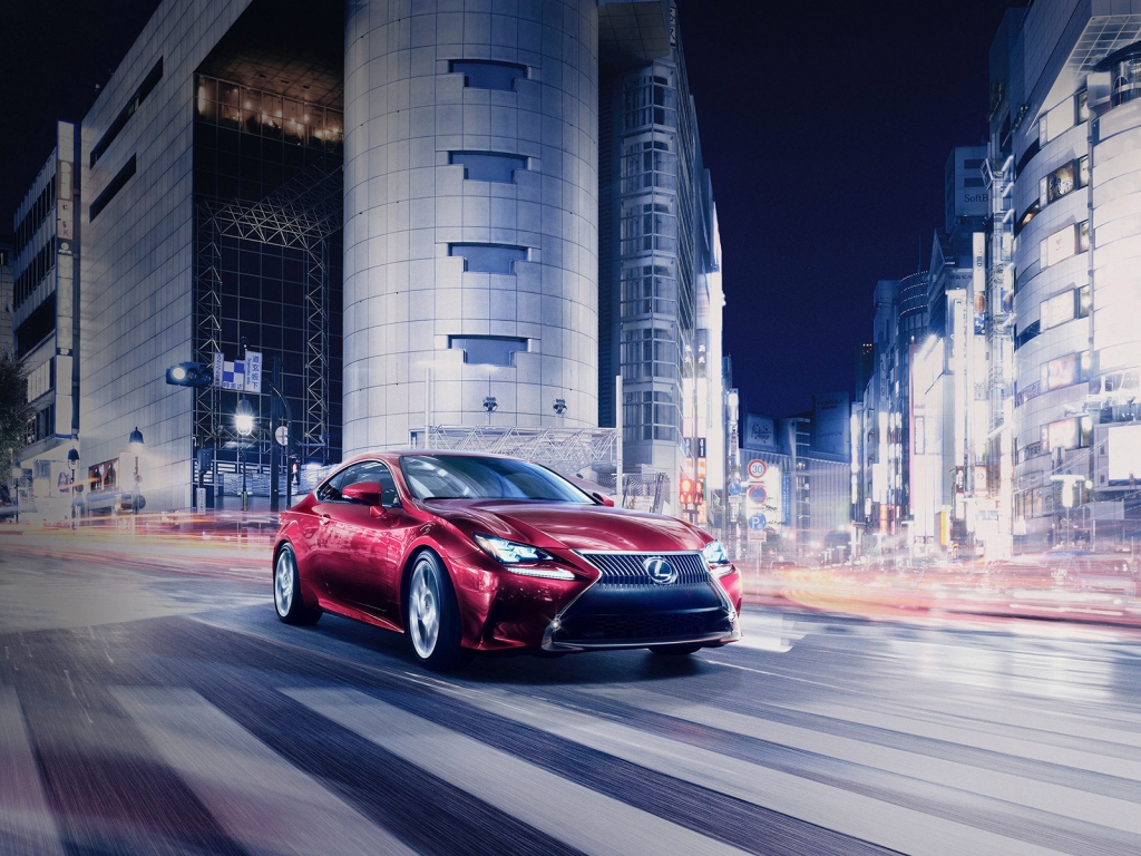 Gorgeous Lexus RC Coupe for 1024 x 768 resolution