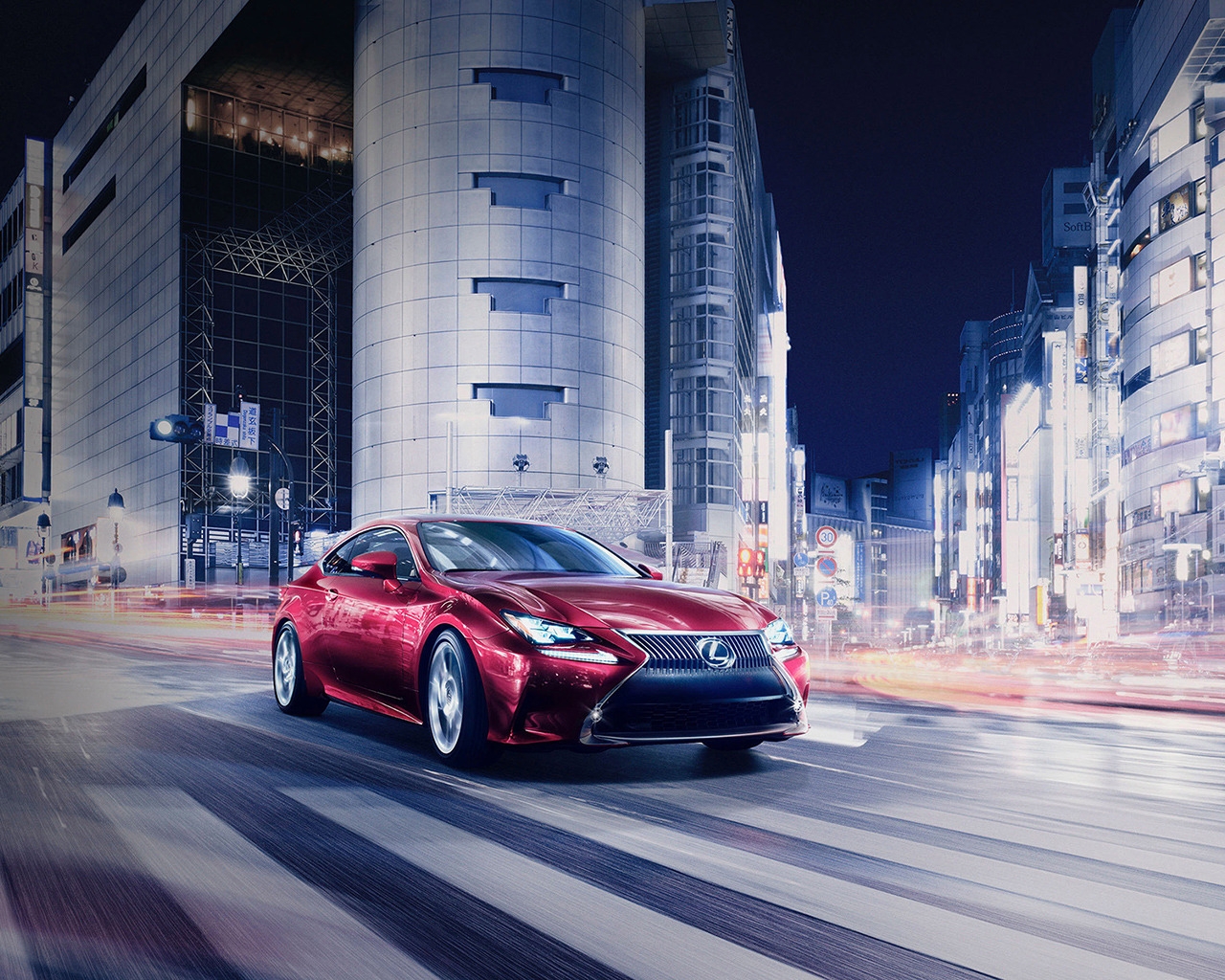 Gorgeous Lexus RC Coupe for 1280 x 1024 resolution