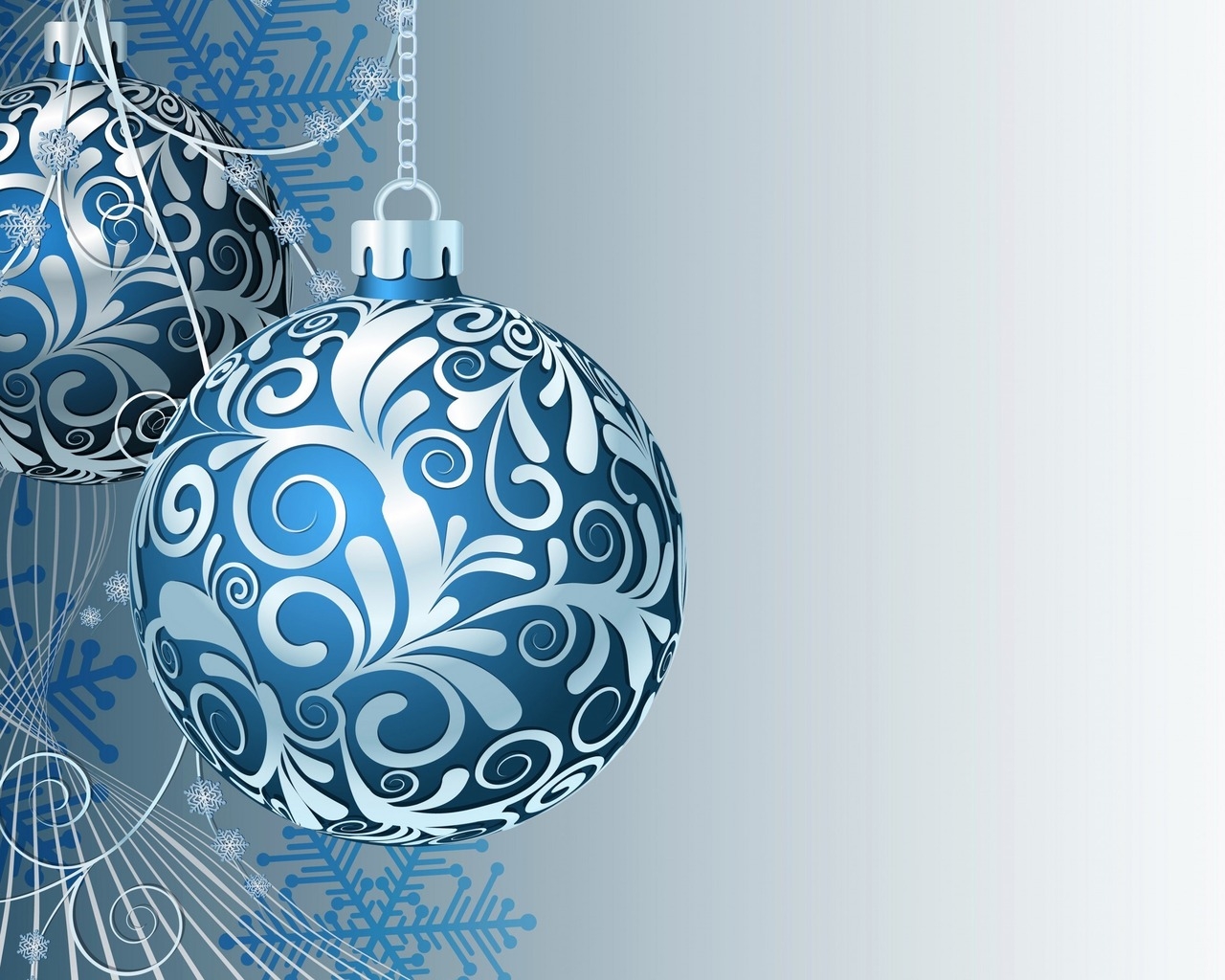 Gorgeous Ornaments for Christmas for 1280 x 1024 resolution