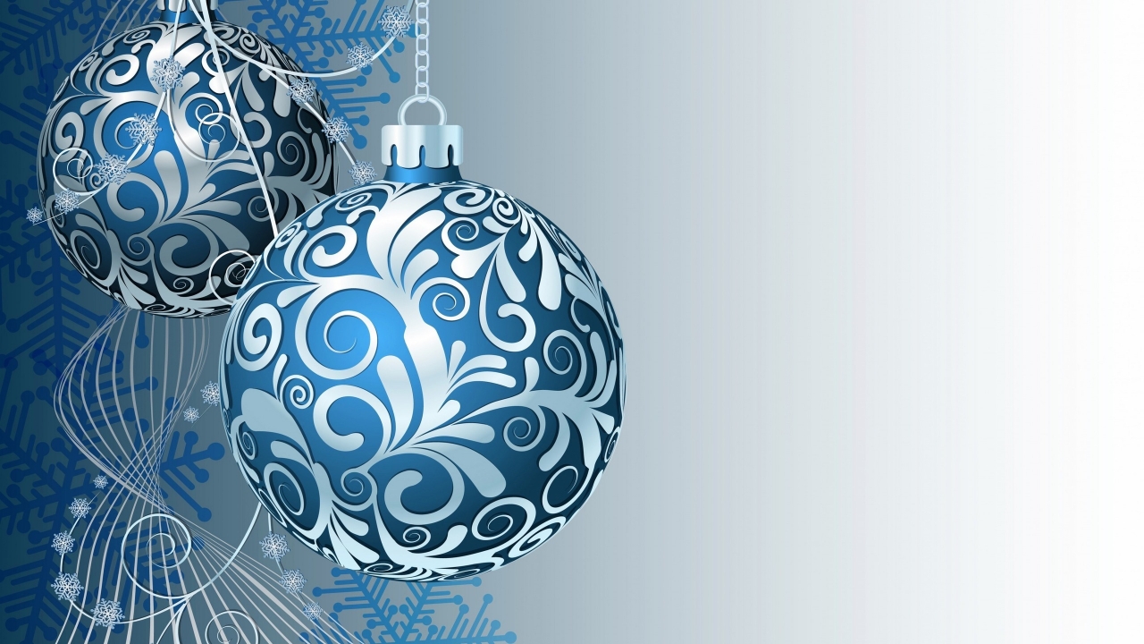 Gorgeous Ornaments for Christmas for 1280 x 720 HDTV 720p resolution