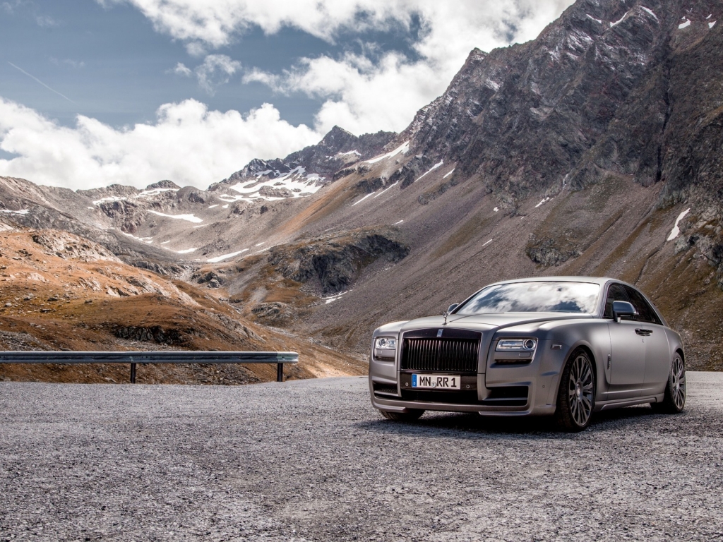 Gorgeous Rolls-Royce Ghost for 1024 x 768 resolution