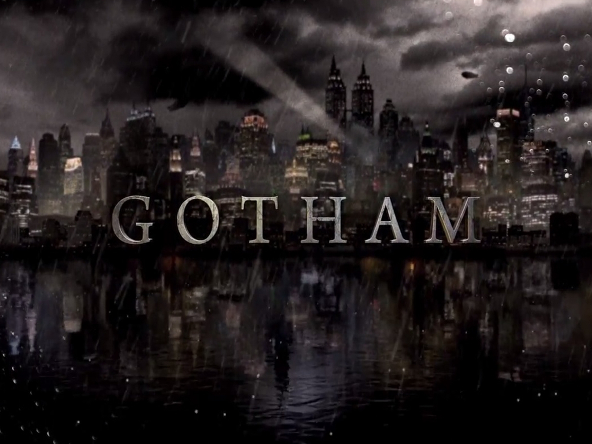 Gotham TV Series Logo for 1152 x 864 resolution