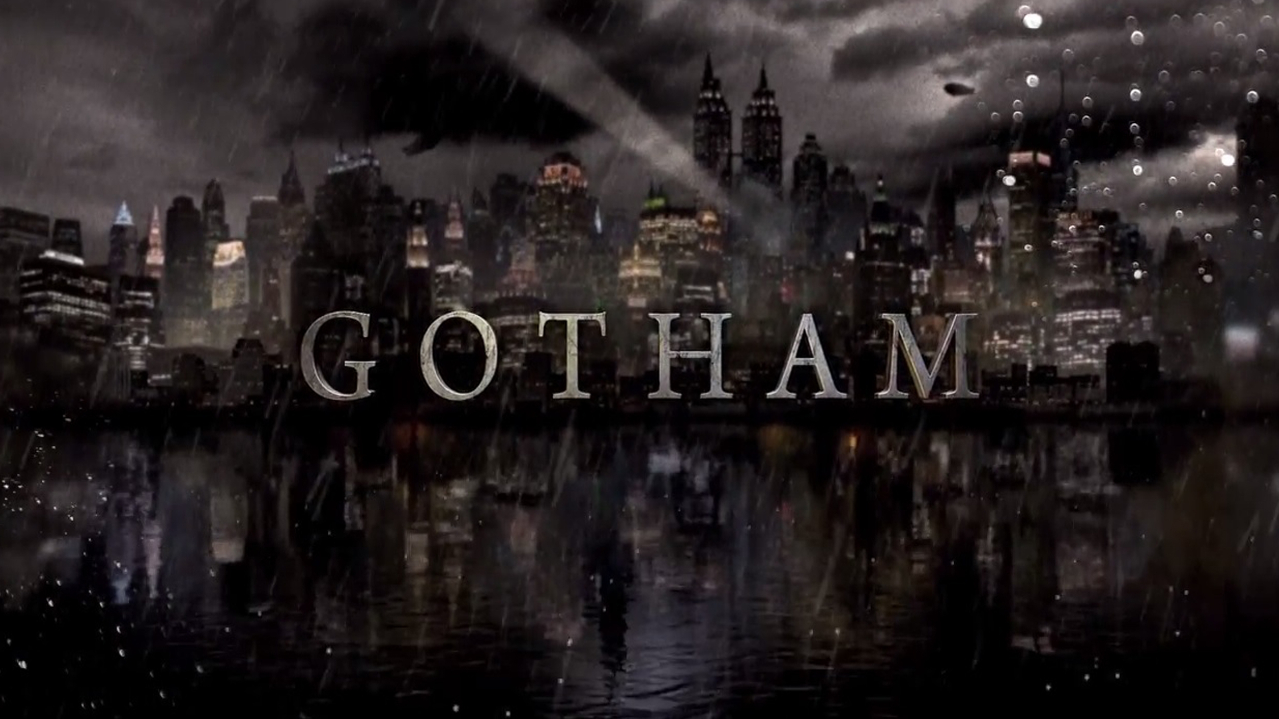 Gotham TV Series Logo for 2560x1440 HDTV resolution